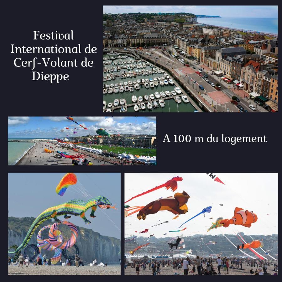 Entre Port Et Mer - Gite Dieppois 6 Pers 디에프 외부 사진